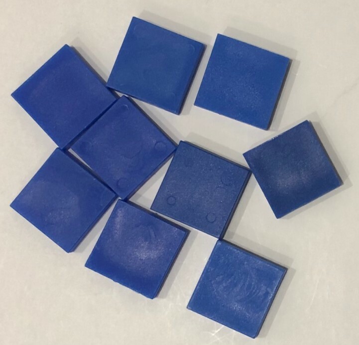 144 PLASTIC TANGRAM / PATTERN BLOCKS - Manipulatives (6 different shapes/colors)