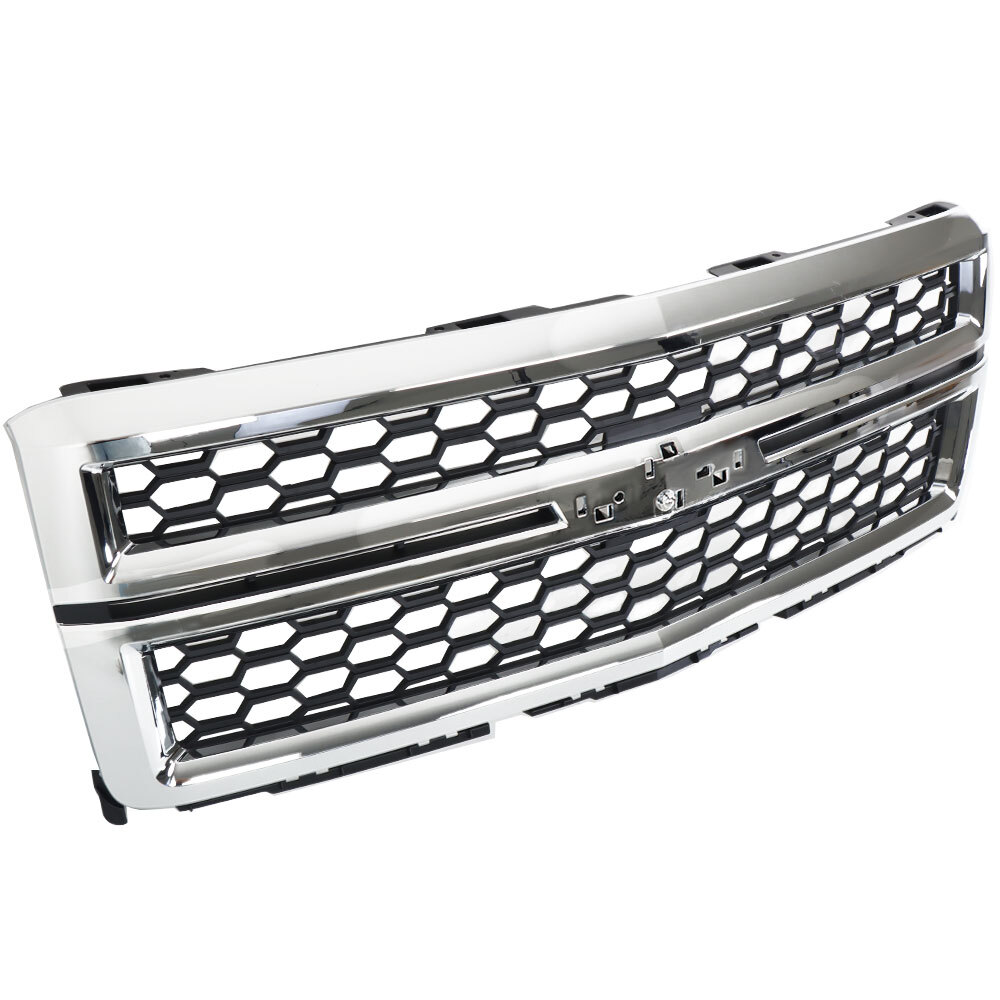 Front Bumper Grille Honeycomb For Chevrolet Silverado 1500 2014-2015 GM1200696