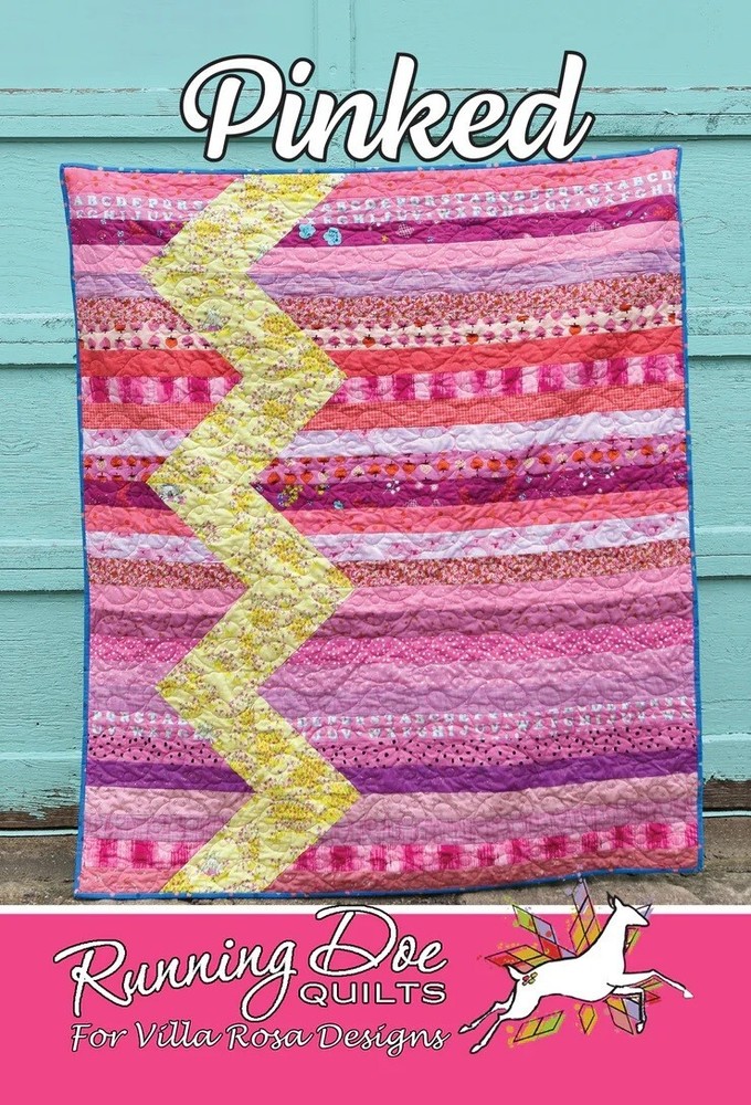 Pinked  Quilt Pattern-A Jelly Roll Quilt