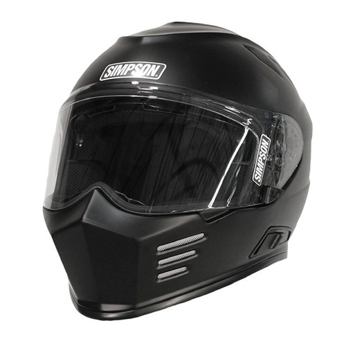 Simpson Motorcycle Ghost Bandit Helmet Medium - Matte Black GBDM3