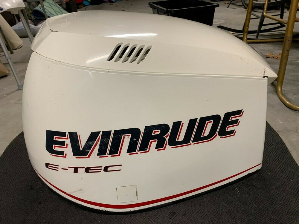 Evinrude 200 hp ETEC High Output 2004-2008 outboard engine decals sticker set