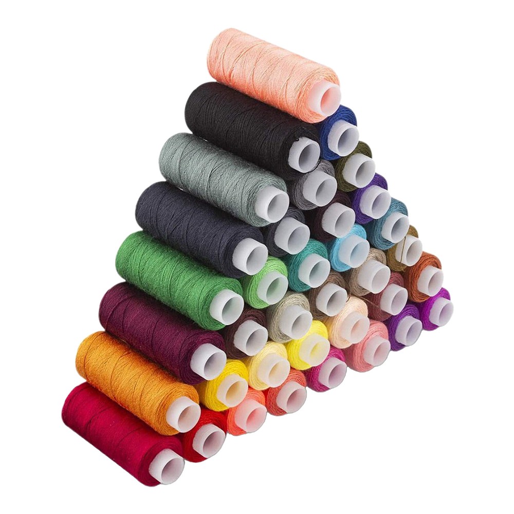 39 Spools Polyester Sewing Thread Cord for Overlock Sewing Machine