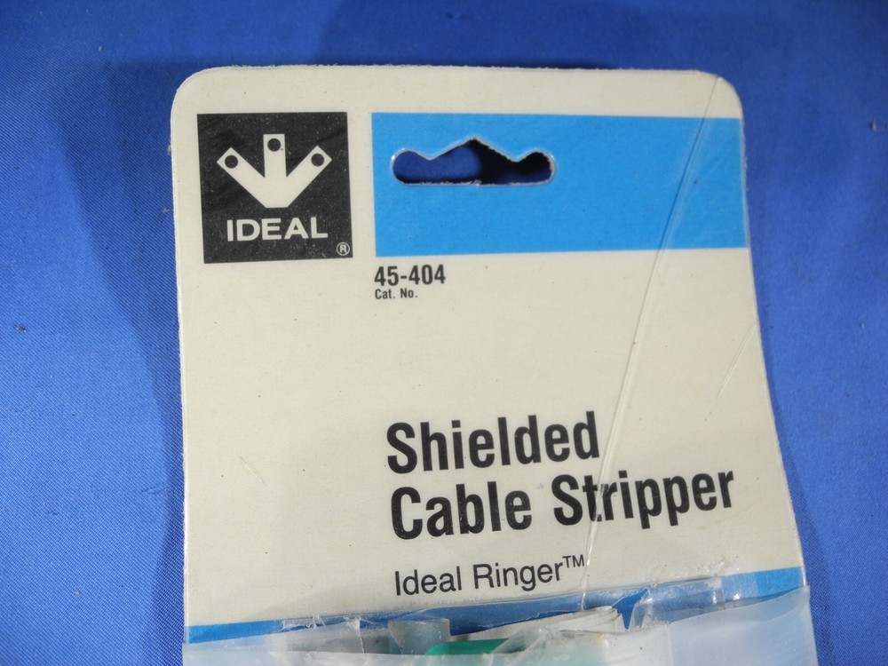 Ideal 45-404 Ringer Shielded Cable Stripper, Deep-V (Free & Fast Shipping!)