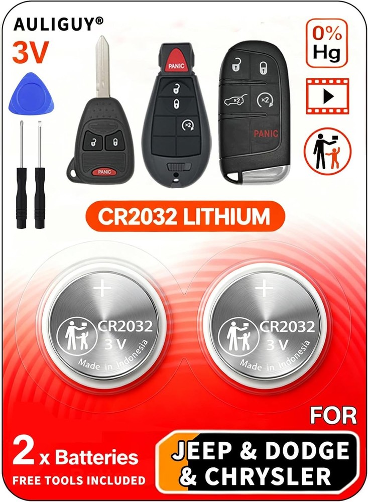 Batteries Replacement for Smart Remote Fobik