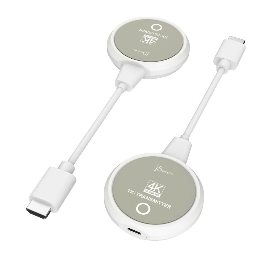 ScreenCast 4K Wireless HDMI Transmitter and Receiver, Wireless HDMI Extender