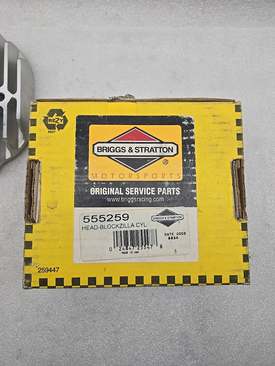 Genuine Briggs and Stratton 555259 HEAD-BLOCKZILLA Drag Racing Cylinder Head