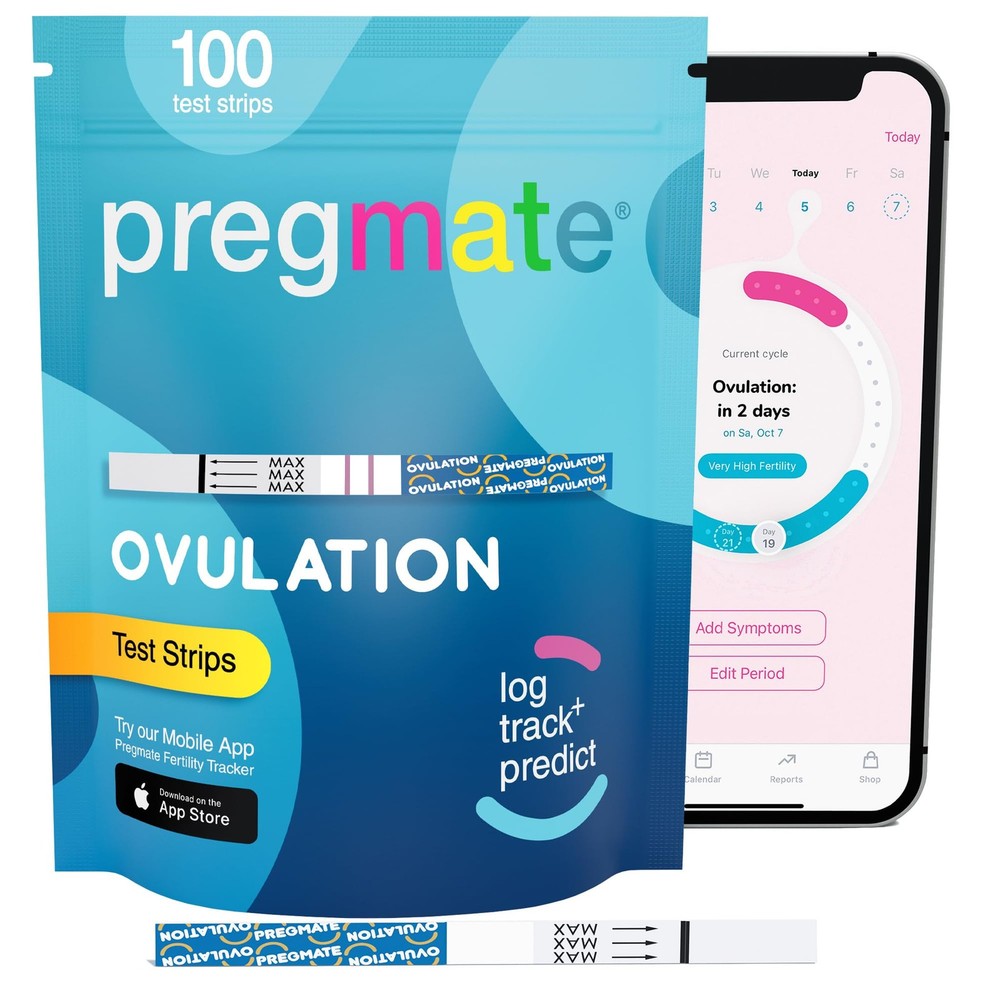 100 Ovulation Test Strips Predictor Kit (100 Count)