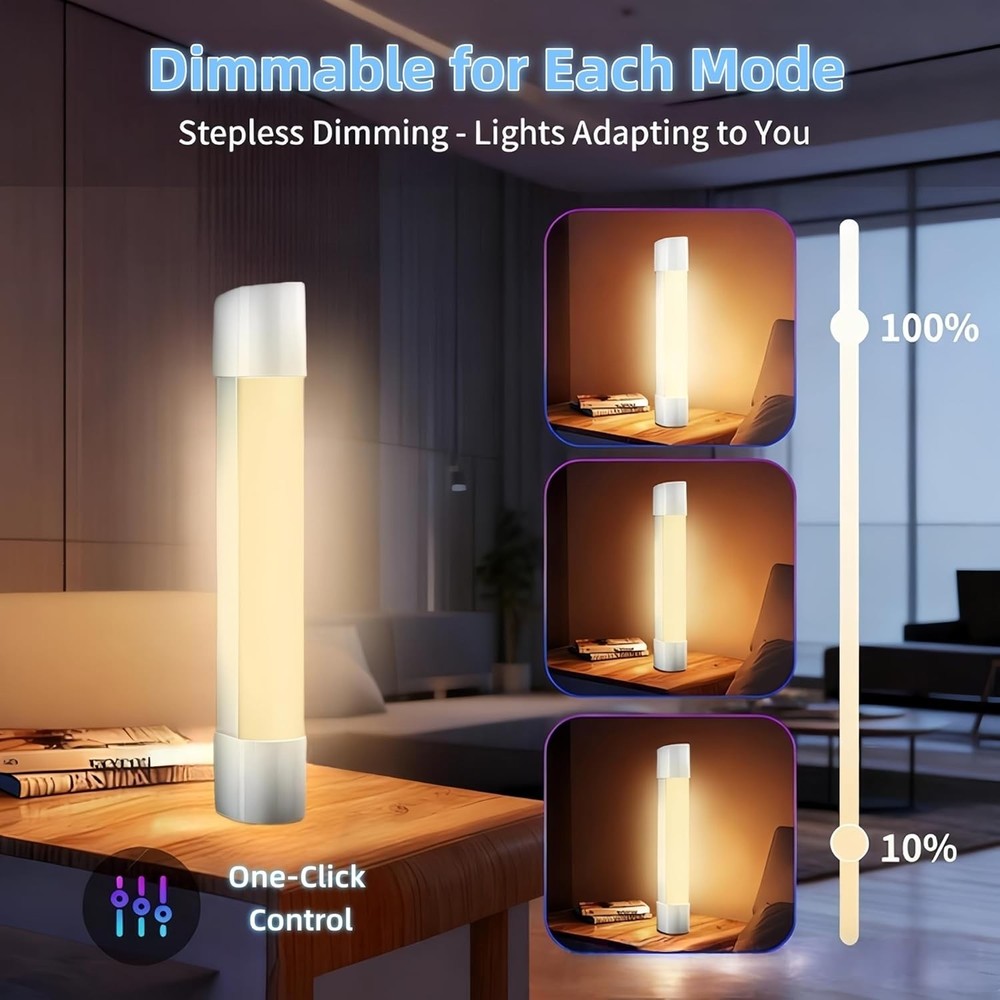 Flowing LED Ambient Light Wand