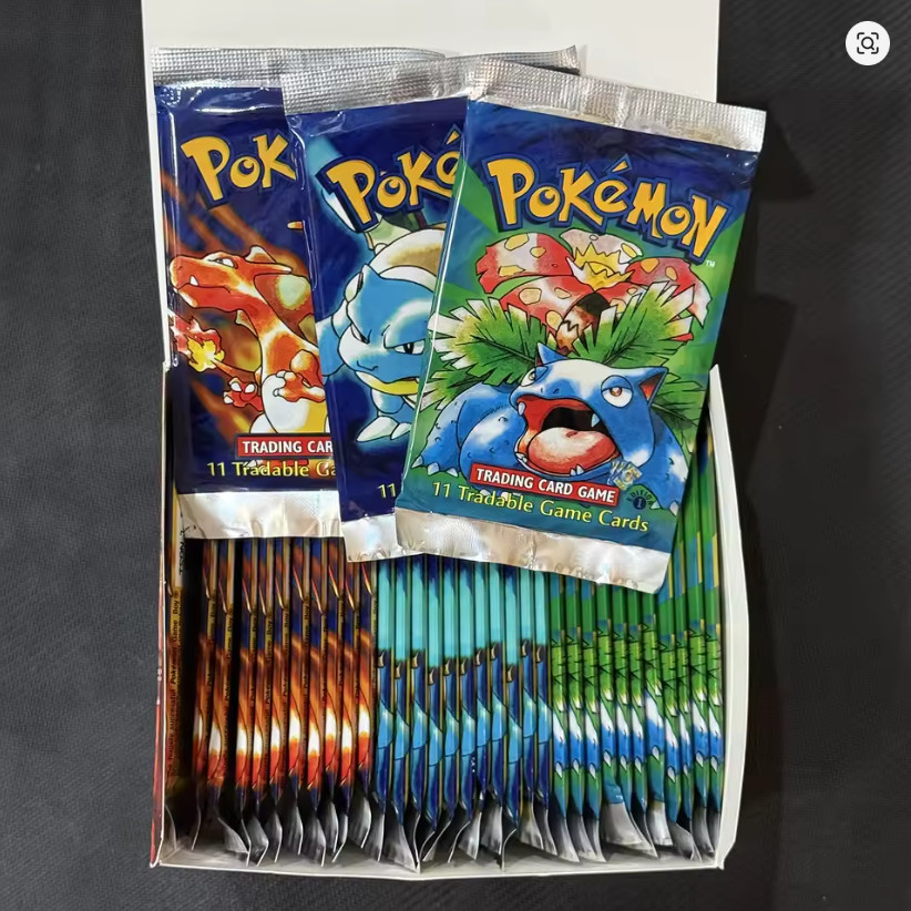 Pokemon PTCG 1st Edition Booster Pack 11 Cards Charizard Trading Game Gift