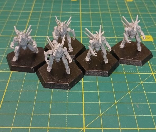 Delphyne (protomech), battletech game miniatures