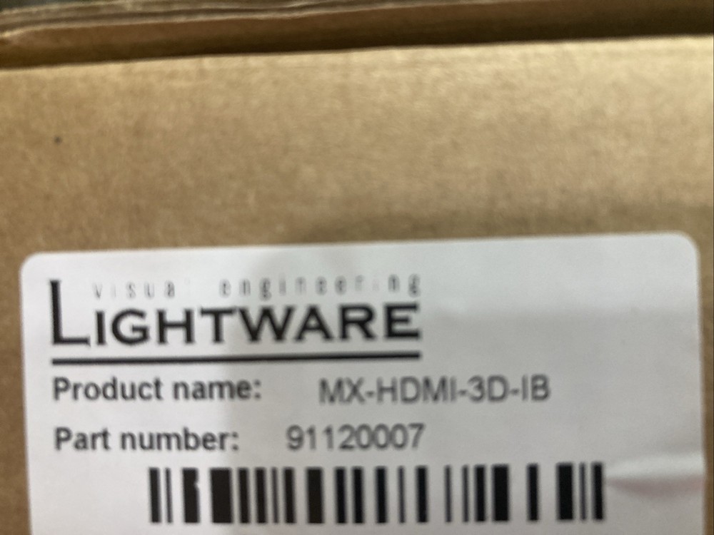 Lightware MX-HDMI-3D-IB Matrix Router 3D Digital Switcher HDMI 8-Input Board