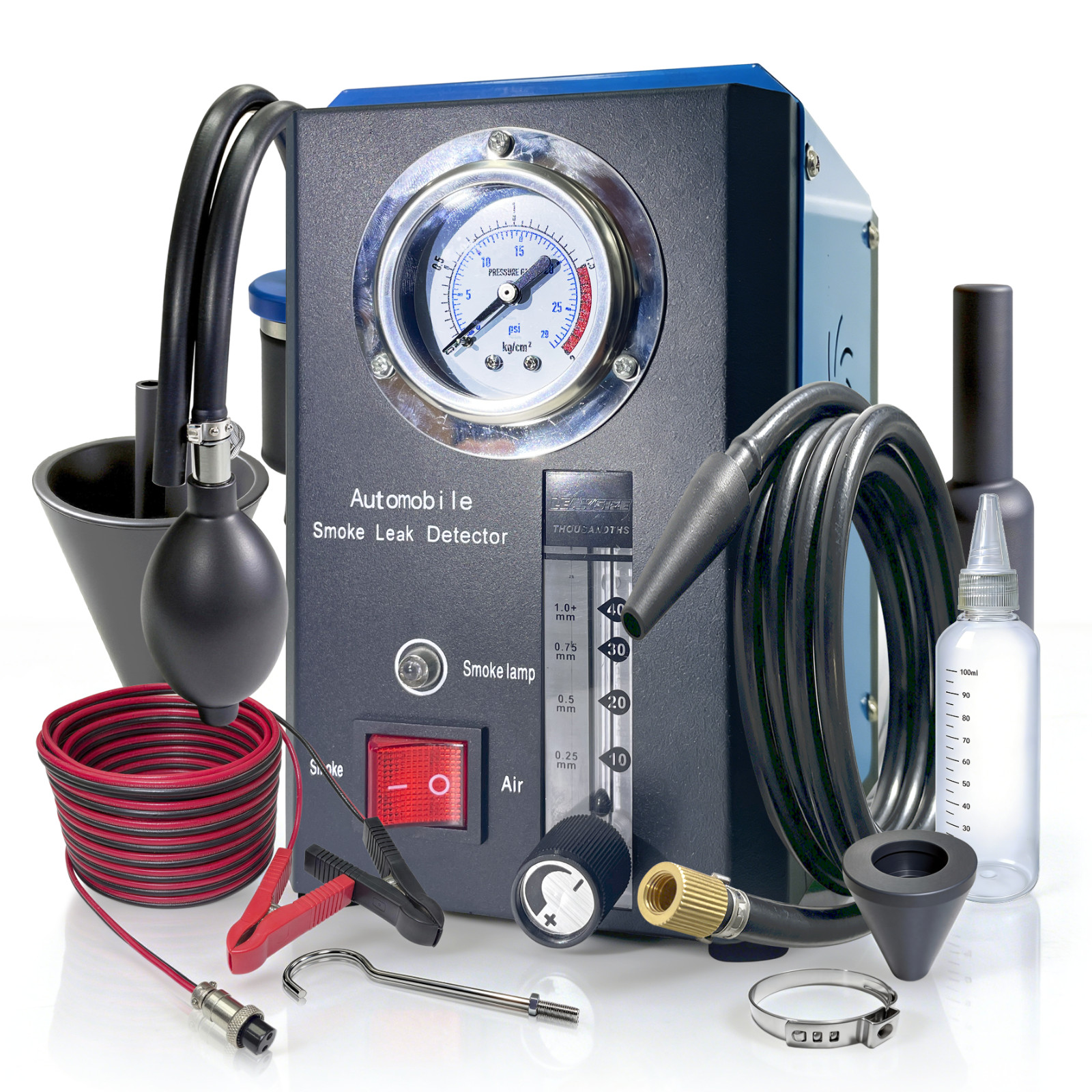 Automotive smoke machine EVAP Smoke Leak Detector Car Pipe System Vacuum Tester