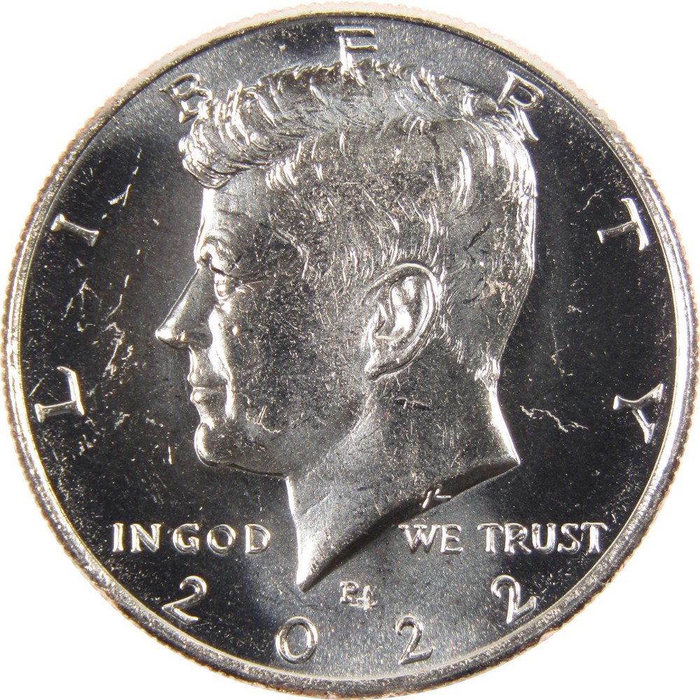 2022 P Kennedy Half Dollar BU Uncirculated Clad 50c Coin
