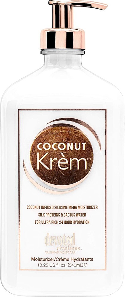 Devoted Creations Coconut Krem Silicone Moisturizer 18.25 Oz Lotion