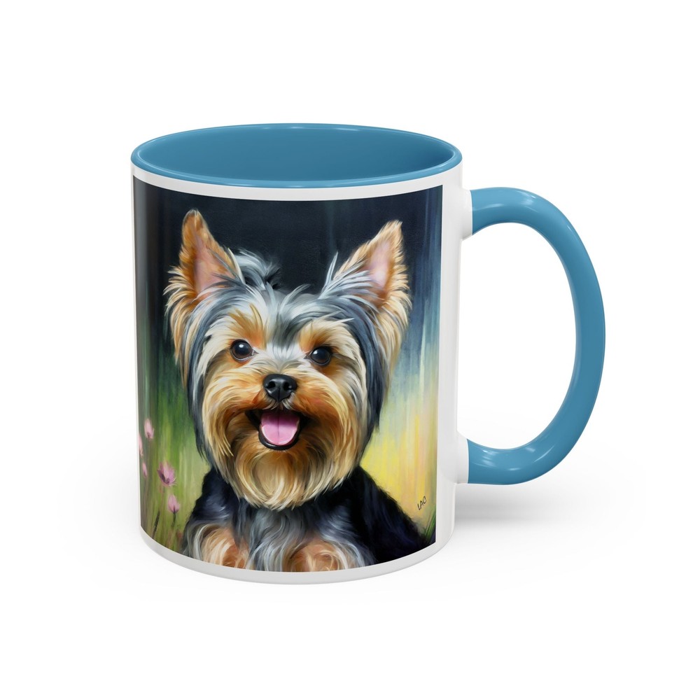 Yorkshire Terrier Ceramic Accent Coffee Mug