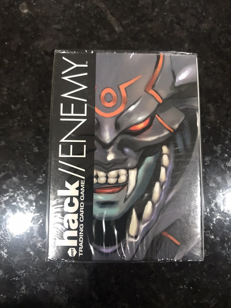 .hack ENEMY TCG CCG Deck Lot - SEALED dot Hack Starter Decks 6