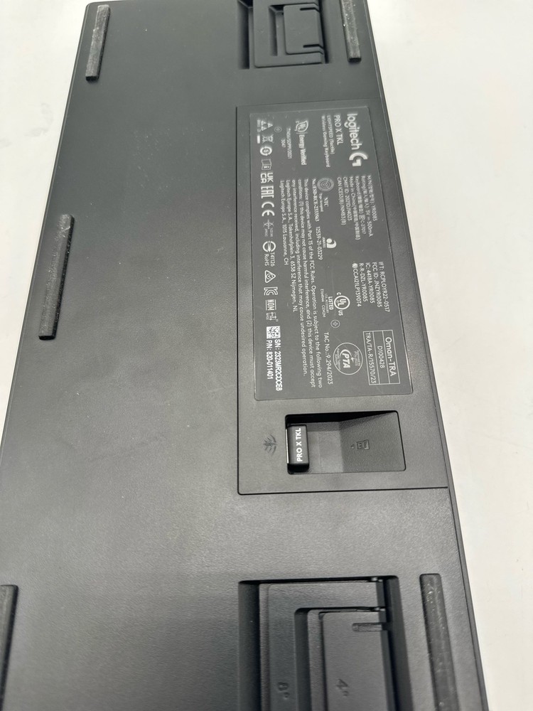 Logitech G PRO X TKL Lightspeed Wireless Gaming Keyboard - Black