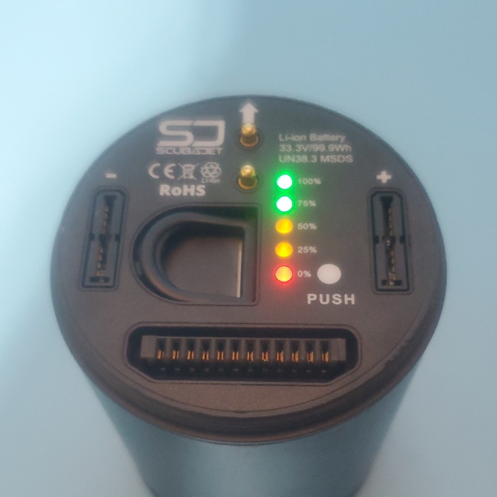 Scubajet Smart 100w Battery Stackable Equipment For Scuba Diving