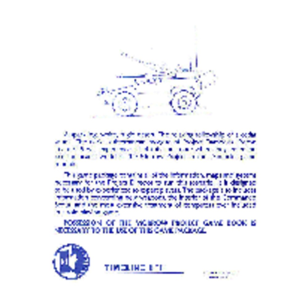 Timeline Morrow Project Damocles VG