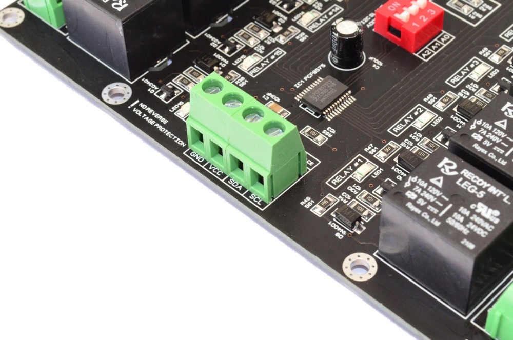 16 Channel I2C Interface Electromagnetic Relay Module for Arduino Raspberry 3...