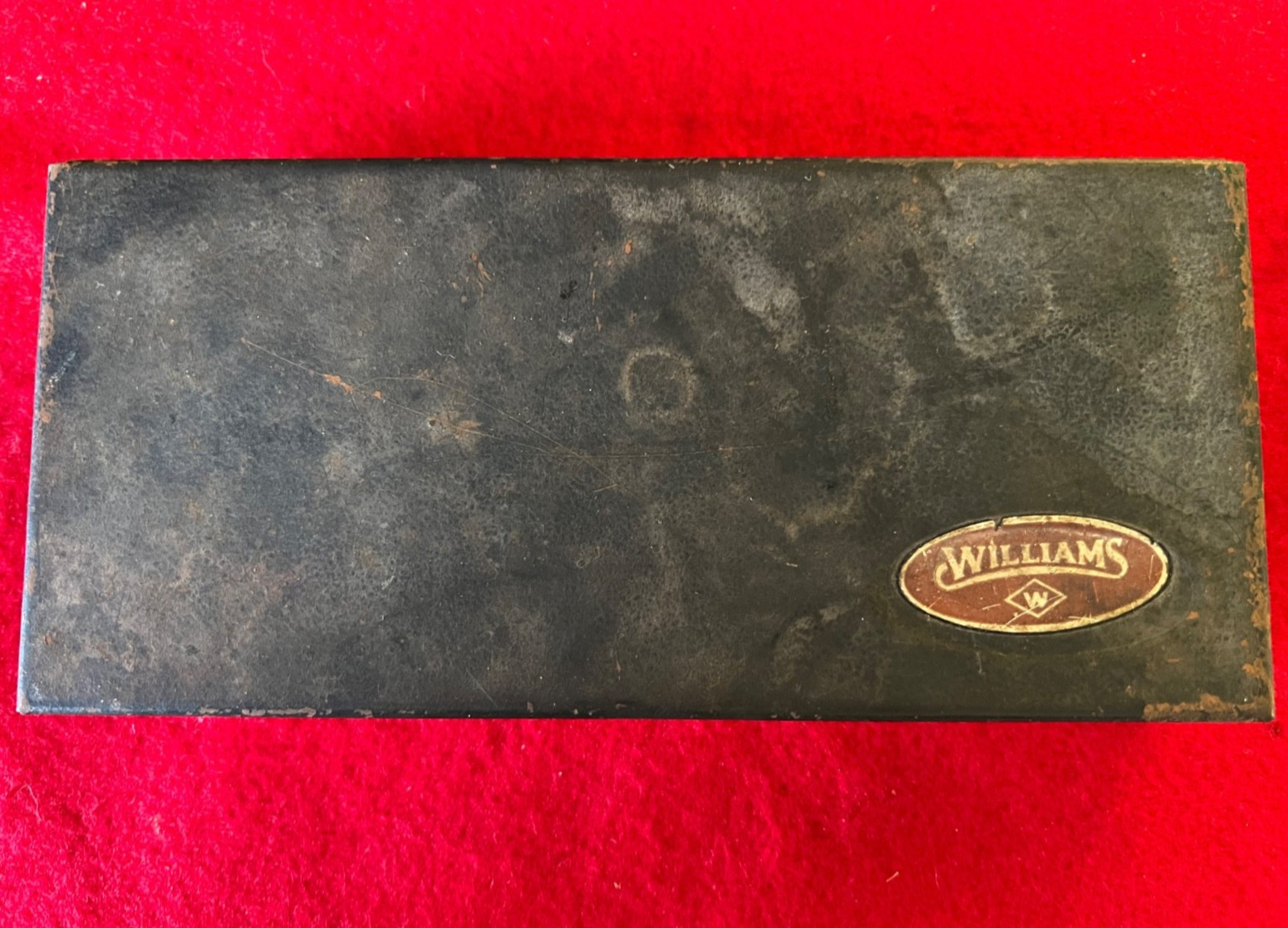 Vintage Williams Metal Box for Socket Set M-2 7 7/8” x 3 1/2” x 1 1/4”
