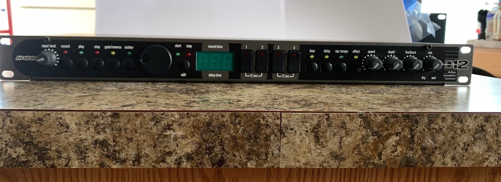 DOD Digitech D12 Dimension 12 Looper Sampler 1999 Rack Rare