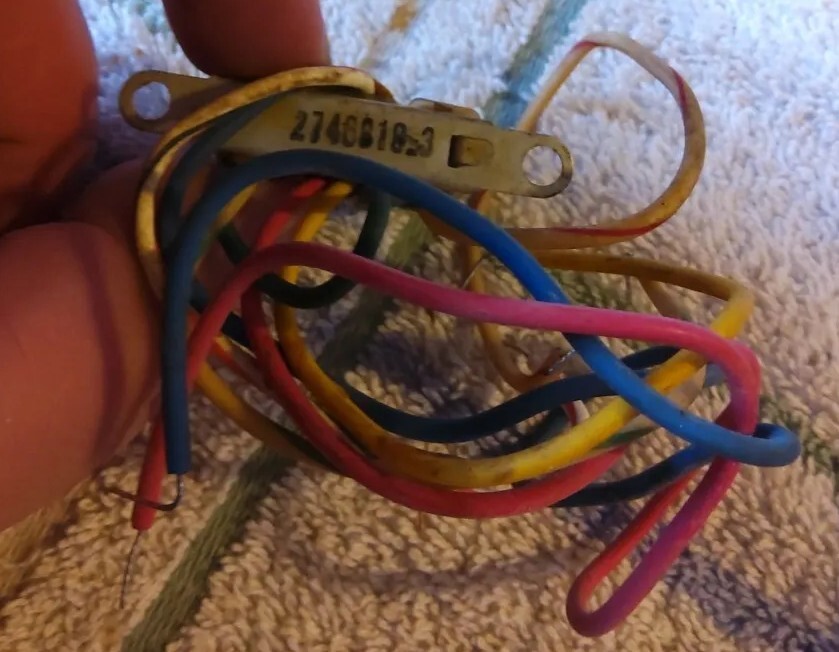 VINTAGE RCA 121560 REPLACEMENT 8-WIRE TRANSFORMER