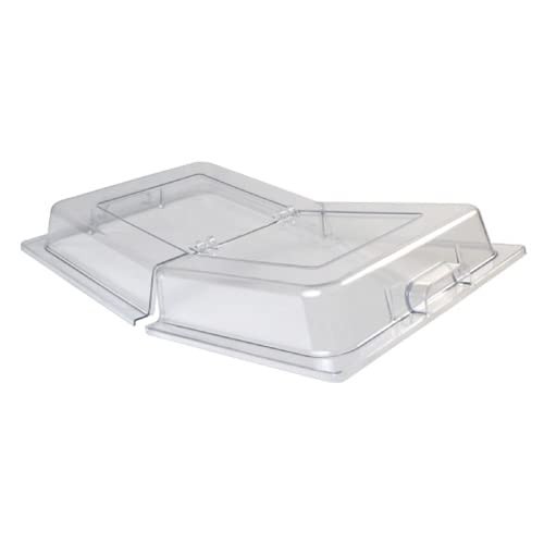 Winco Polycarbonate Dome Hinged Cover, Full Size, Medium