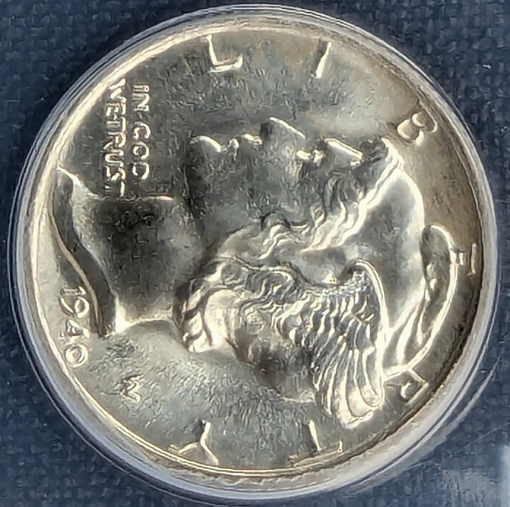 1940 10C Mercury Dime - MS 66 - Full Split Bands