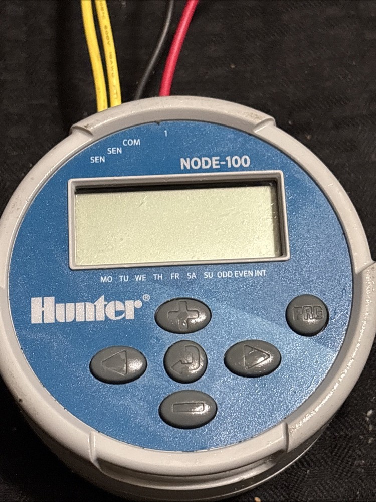 Hunter NODE-100 1 Station Battery Operated Irrigation Controller Sprinkler Timer