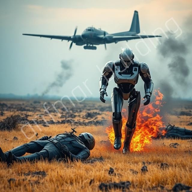 Digital AI image with great history