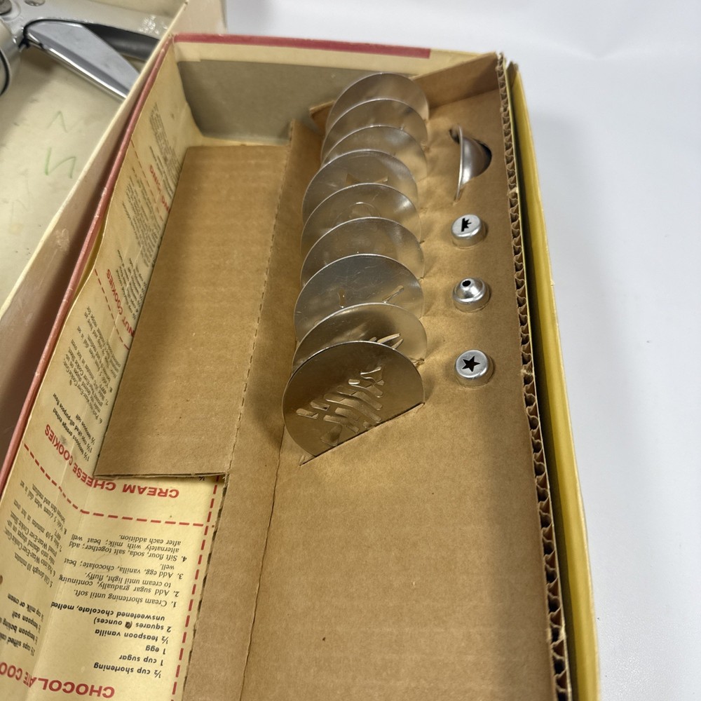 vintage cookie press