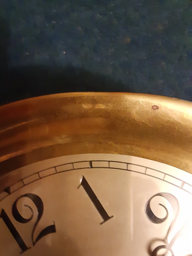 Chelsea Ships Bell Clock 8"