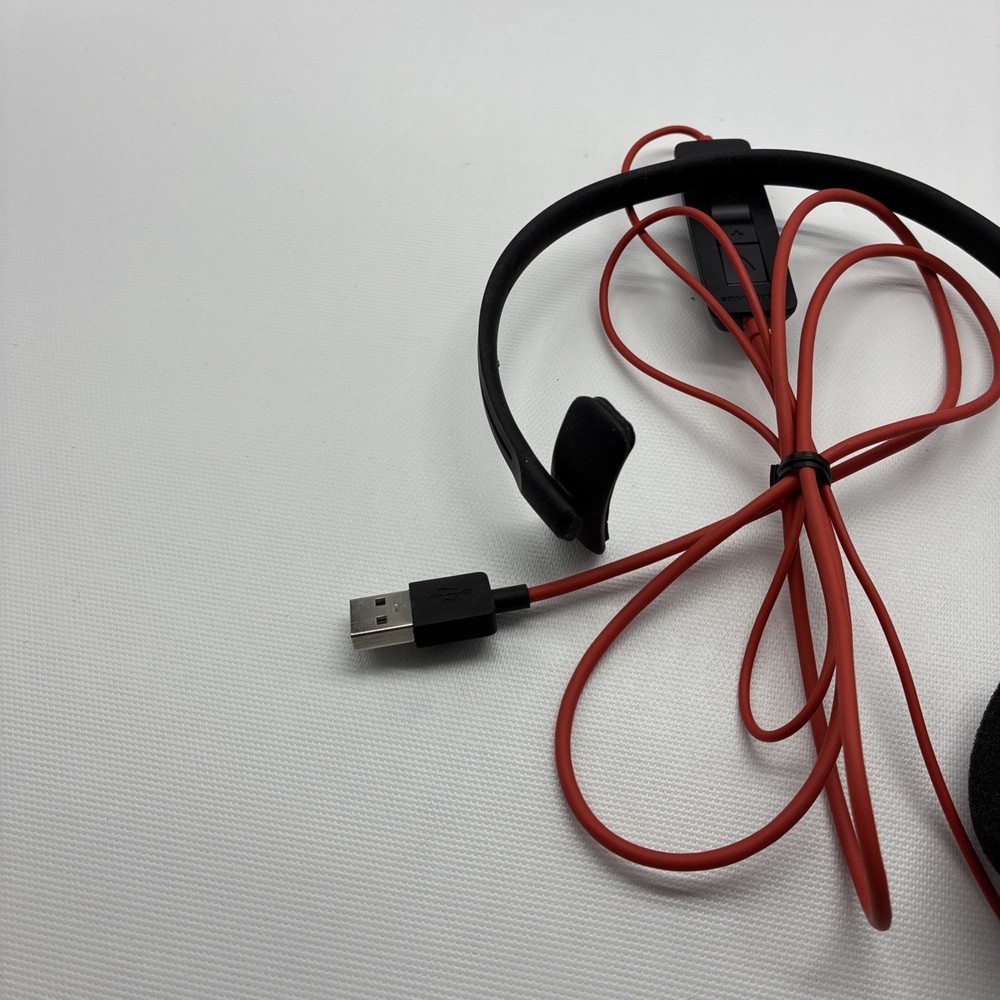 Plantronics Blackwire 3210 USB Over The Ear Headset Single