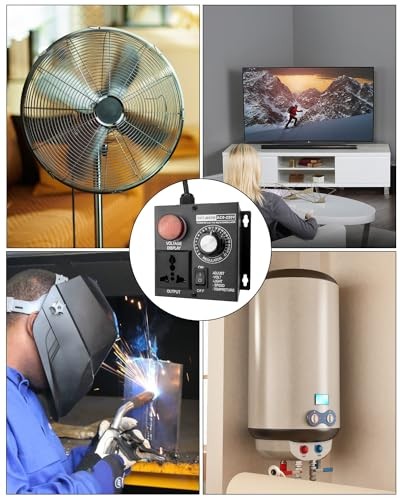 Variable Speed Controller for Router Fan Electric Motor SCR Voltage Controller