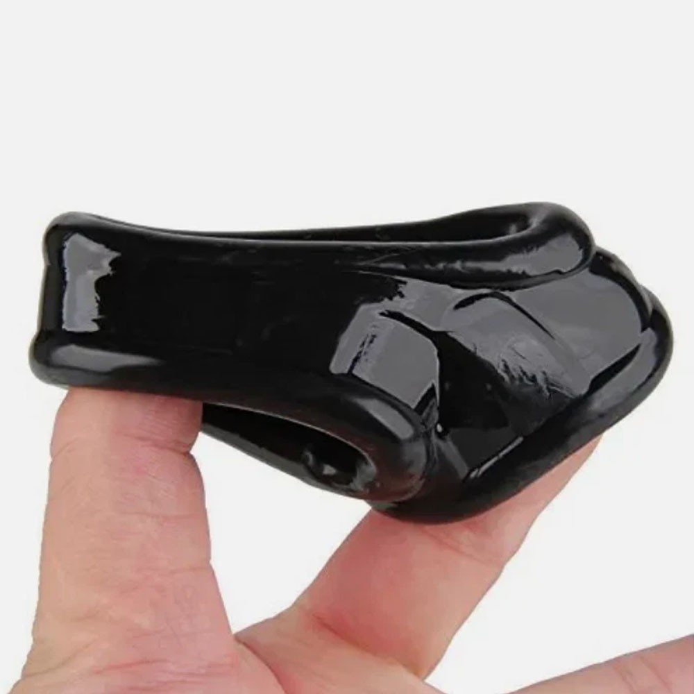 Ball-Scrotum-Ring-Penis Stretcher Enhancer Delay Ejaculation for-Male Reusable
