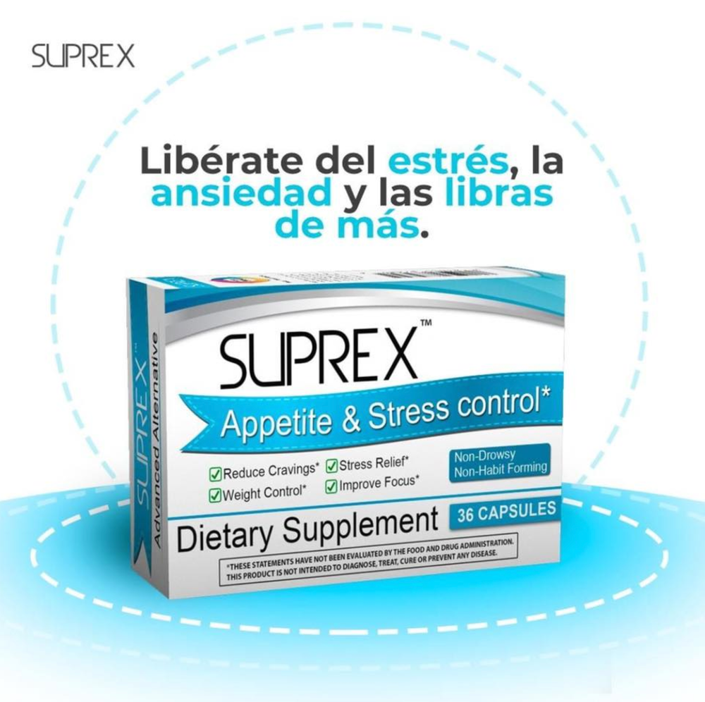 Suprex Appetite & Stress Control: 36 Capsules