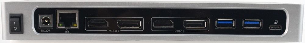 StarTech DK30A2DH Dual 4K Universal Docking Station USB Type C w/ AC Adapter