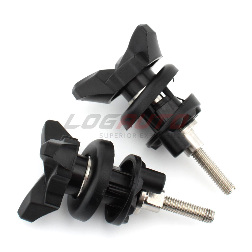 Windshield Windscreen Lock Bolt Screw Black ABS For BMW R1200GS ADV 2004-2016