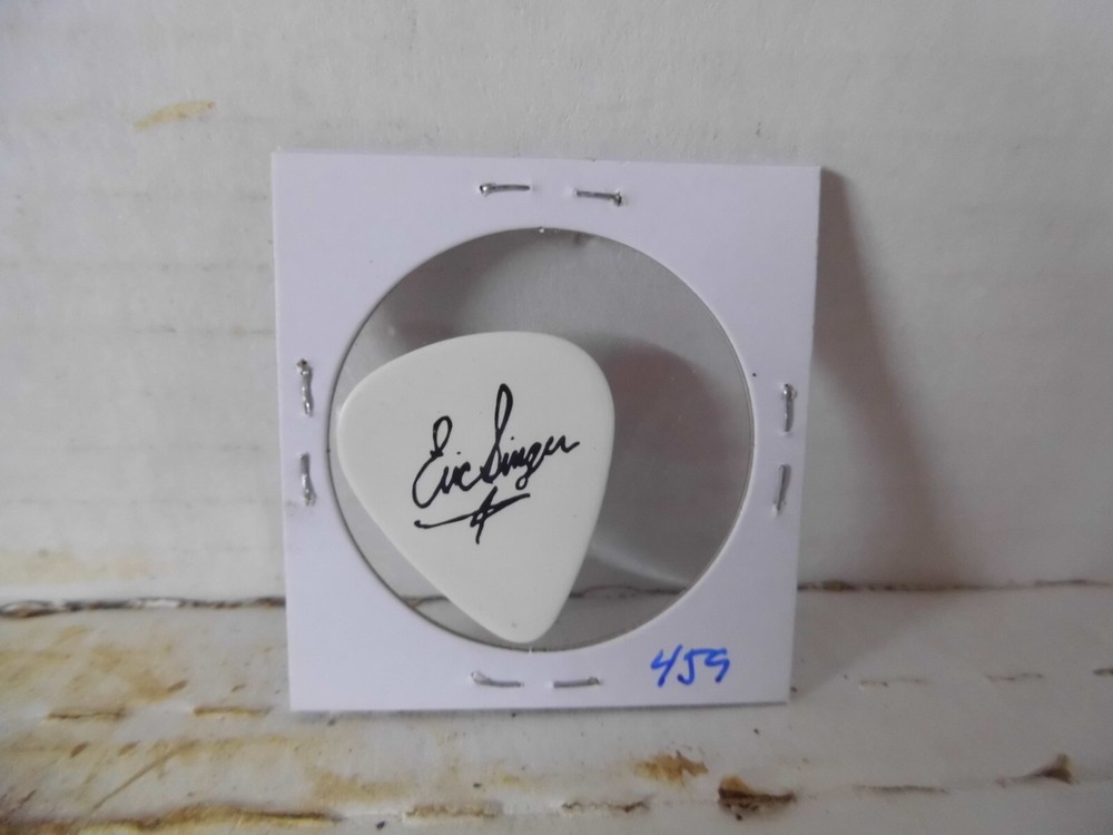 KISS "ERIC SINGER" 2014 40TH ANNIVERSARY GUITAR PICK~READ DESCRIPTION (#17/3)