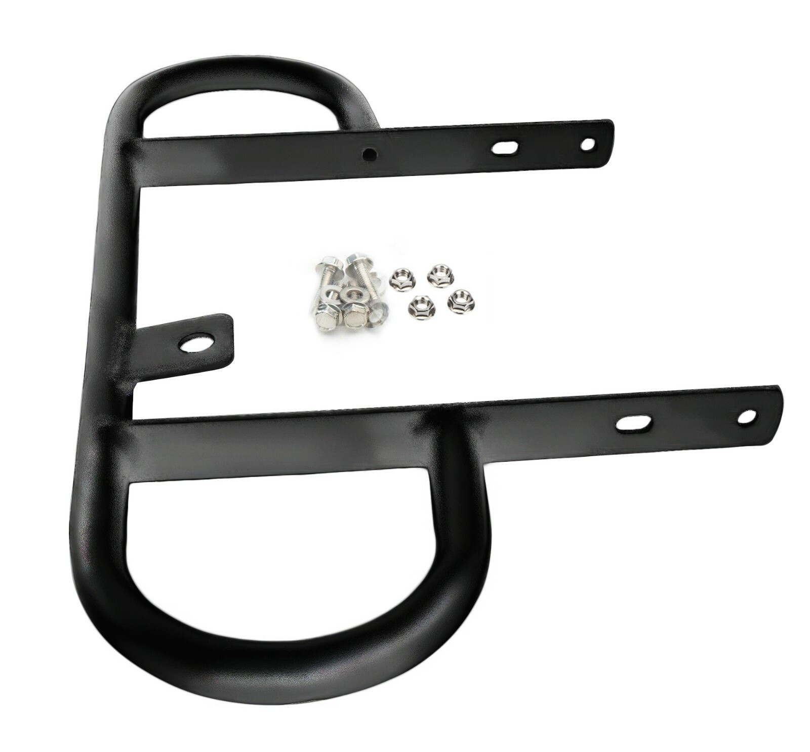 Rear Wide Grab Bar Bumper 2003-2010 Kawasaki KFX 700 KSV 700 Black 2003-2010 ATV