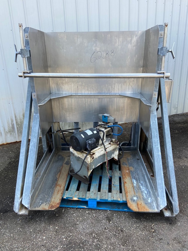 MTC 60" Vat Dumper Galvanized Frame Model: LEC