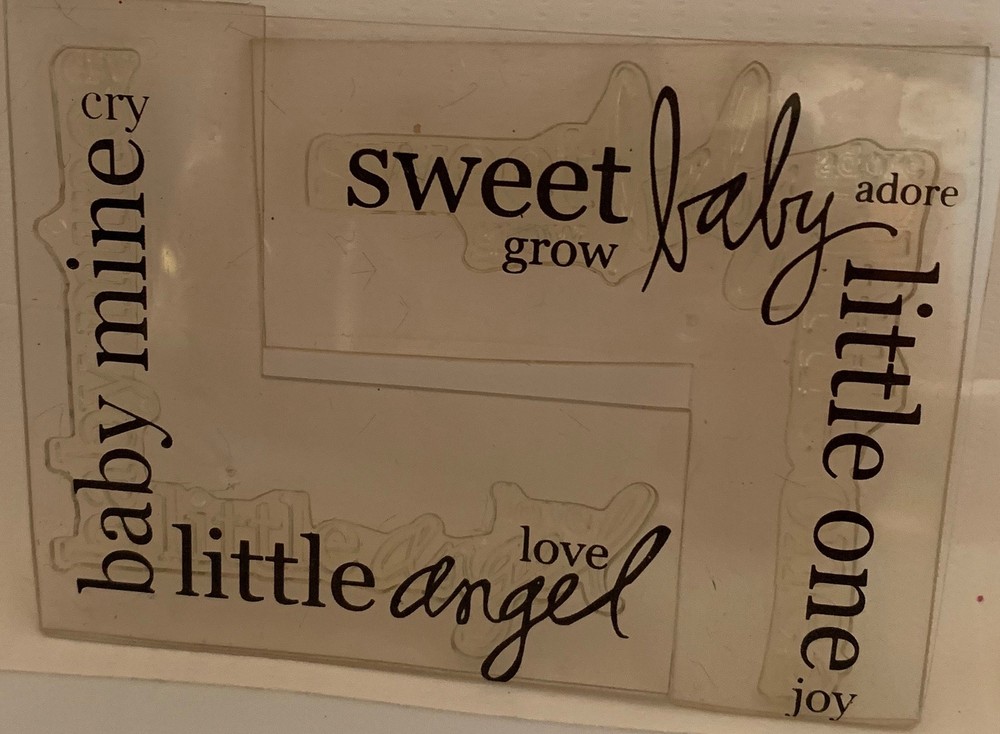 Heidi Swapp Clear Corner Stamps