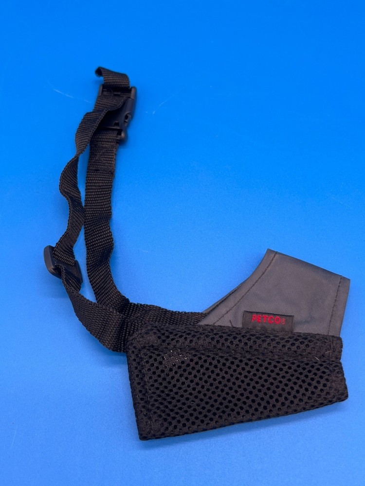 Petco Nylon Dog Muzzle Adjustable Size 1