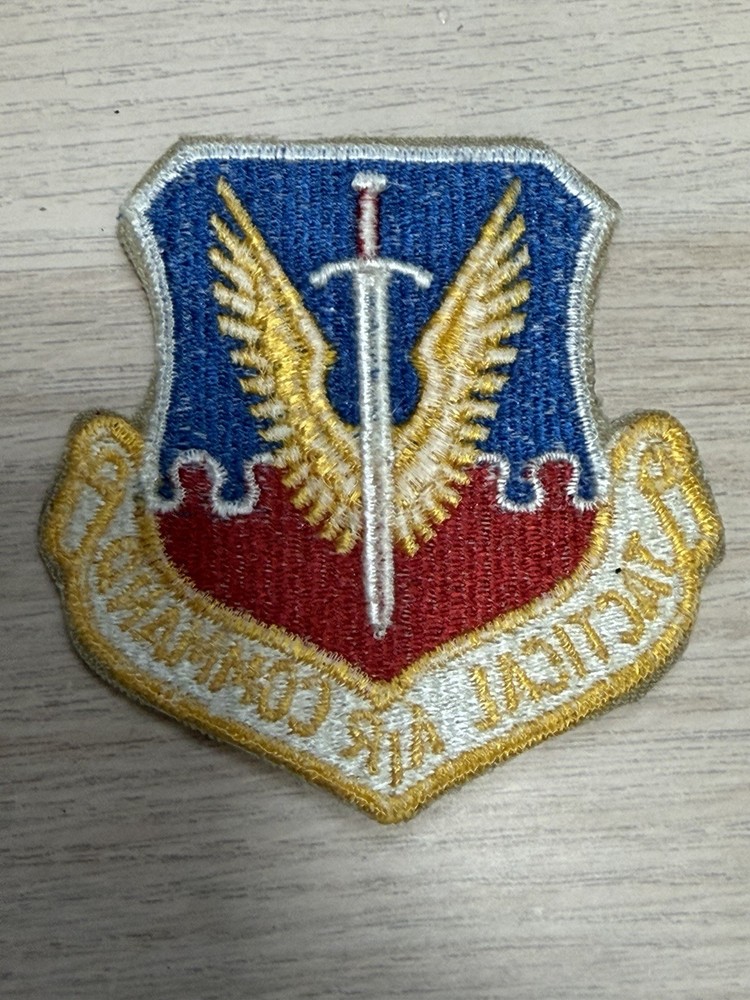 Vintage US Air Force Tatical Air Command Sew On Patch
