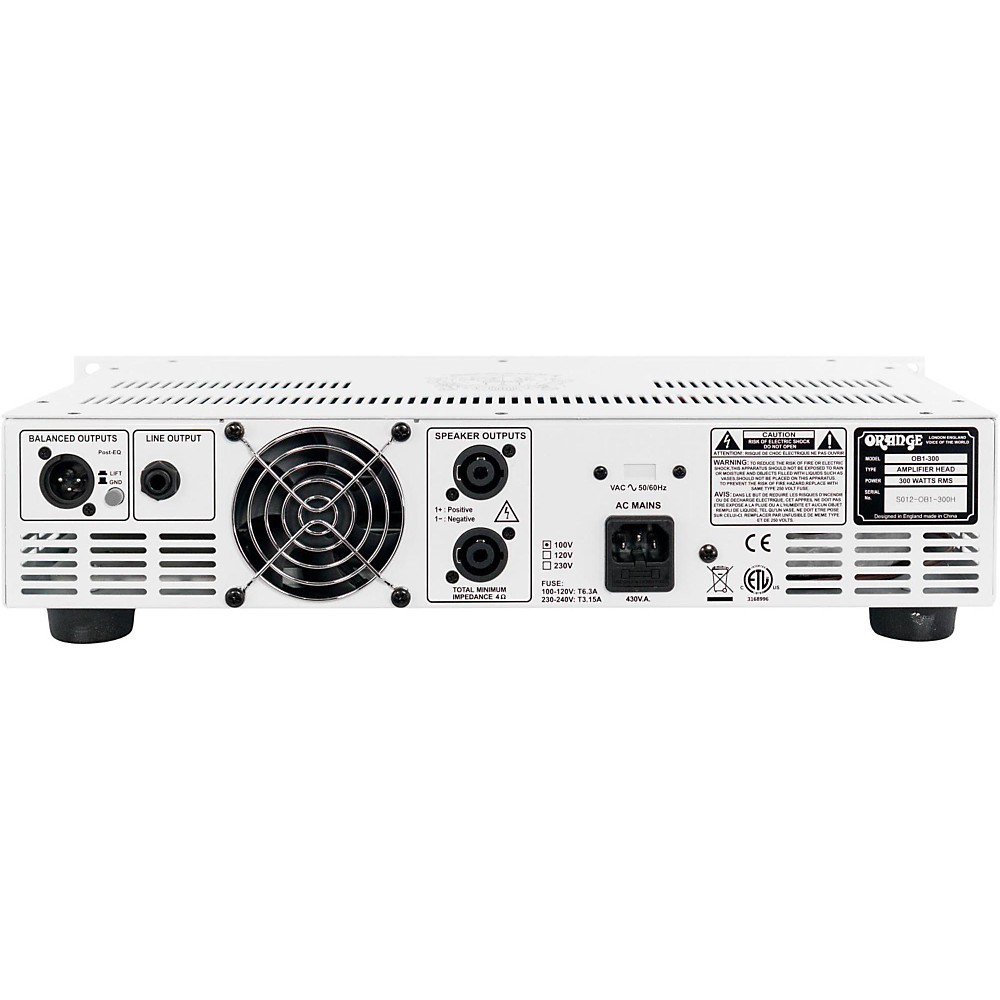 Orange Amplifiers OB1-300 300W Analog Bass Amp Head