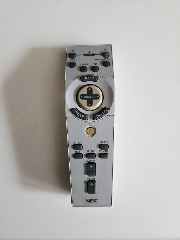 NEC Model VT460 LCD Projector remote Control RD-394E control only