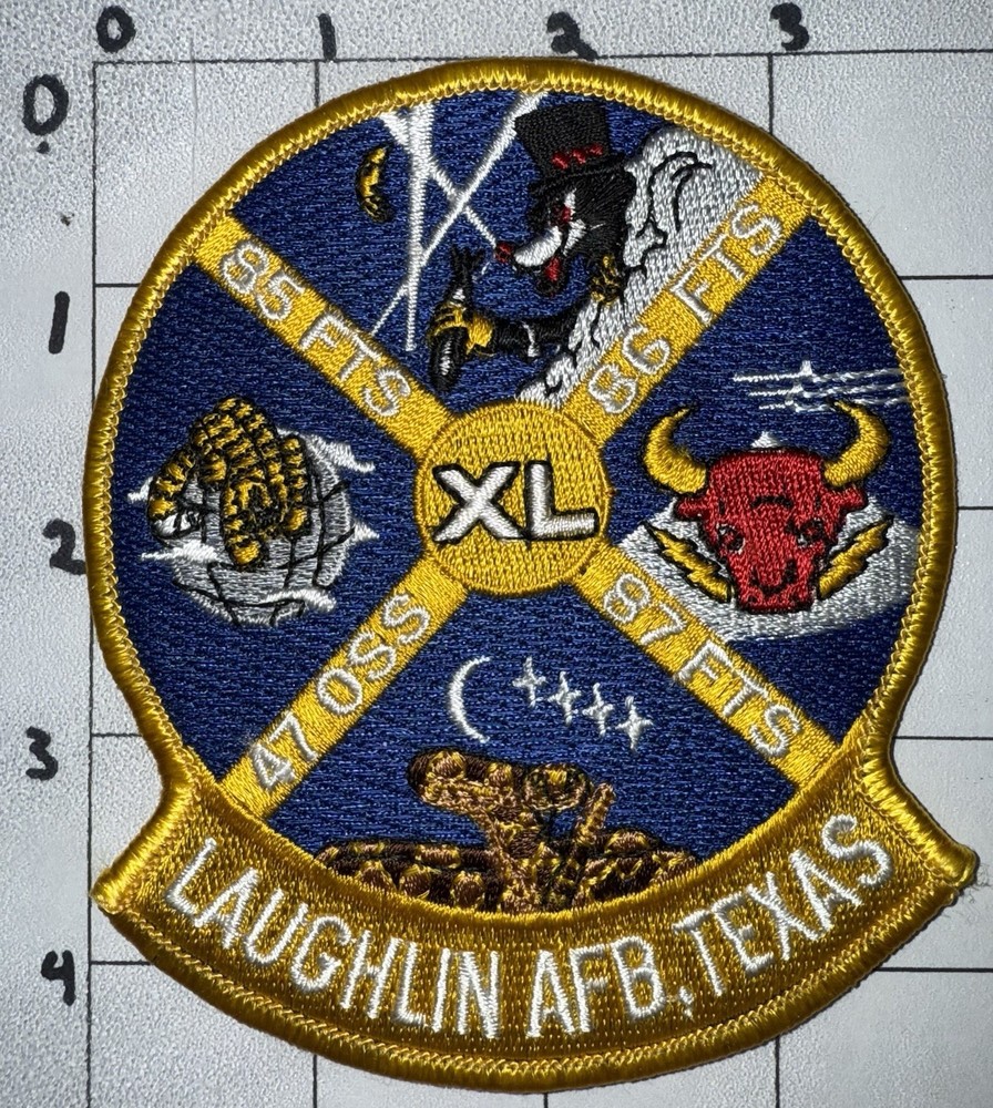 GWOT Era USAF 85th, 86th, 87th Flying Training Squadron Laughlin AFB Patch (AB)