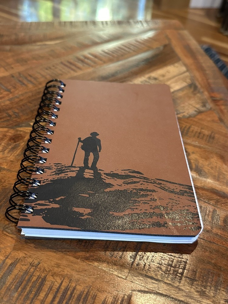 Hiking Backpacking Spiral Notebook Lined Journal
