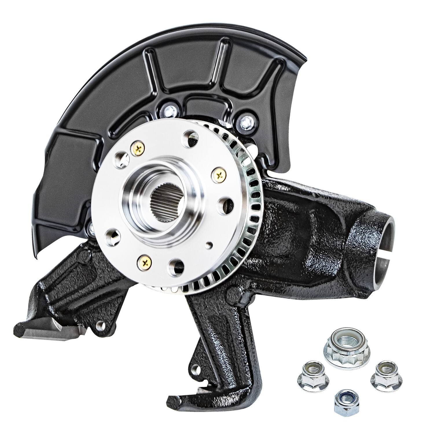 Front Steering Knuckles and Wheel Hub Bearings for Volkswagen Beetle Golf Jetta